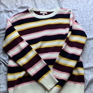 multi color sweater